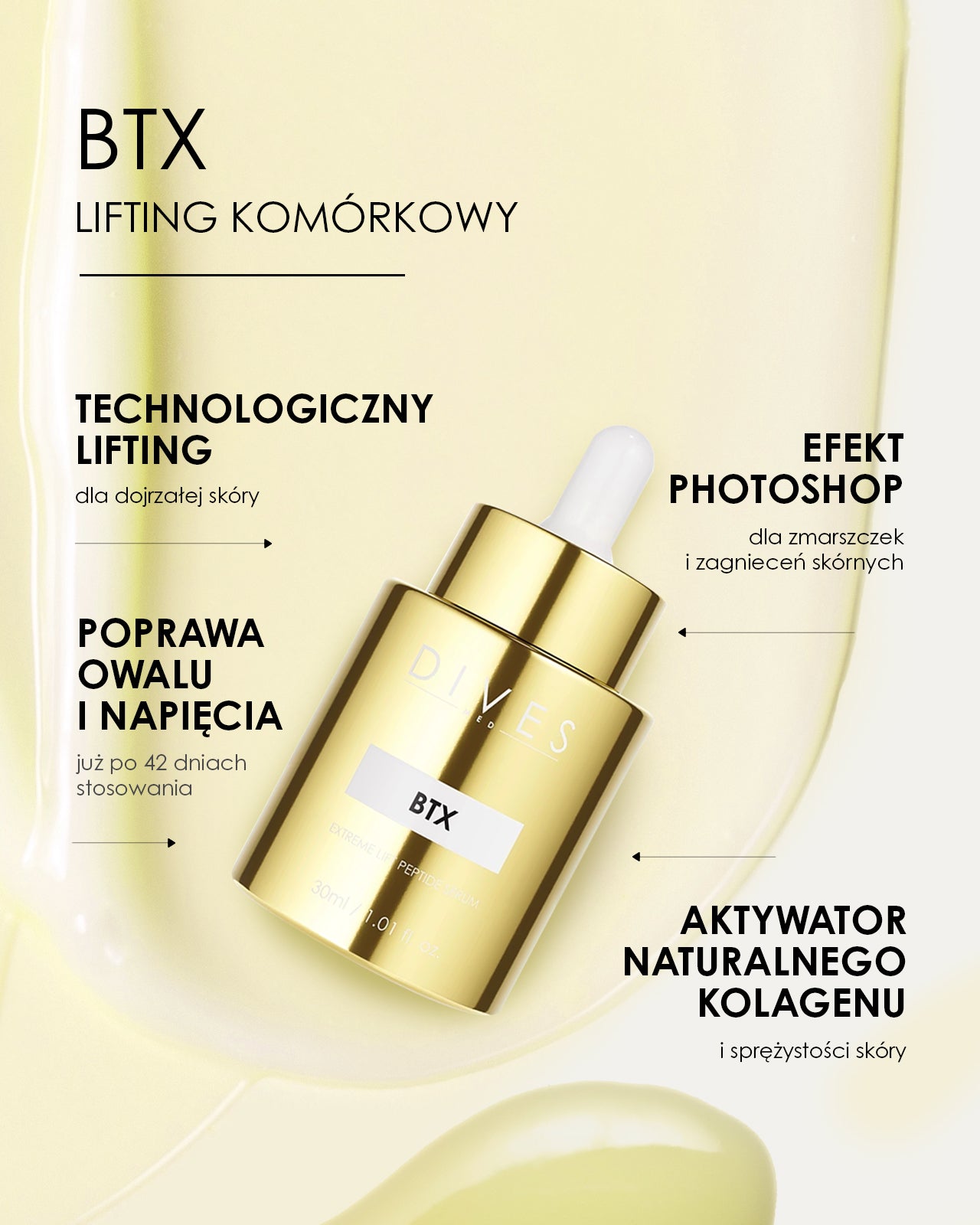 BTX - EXTREME LIFT PEPTIDE SERUM 30ML