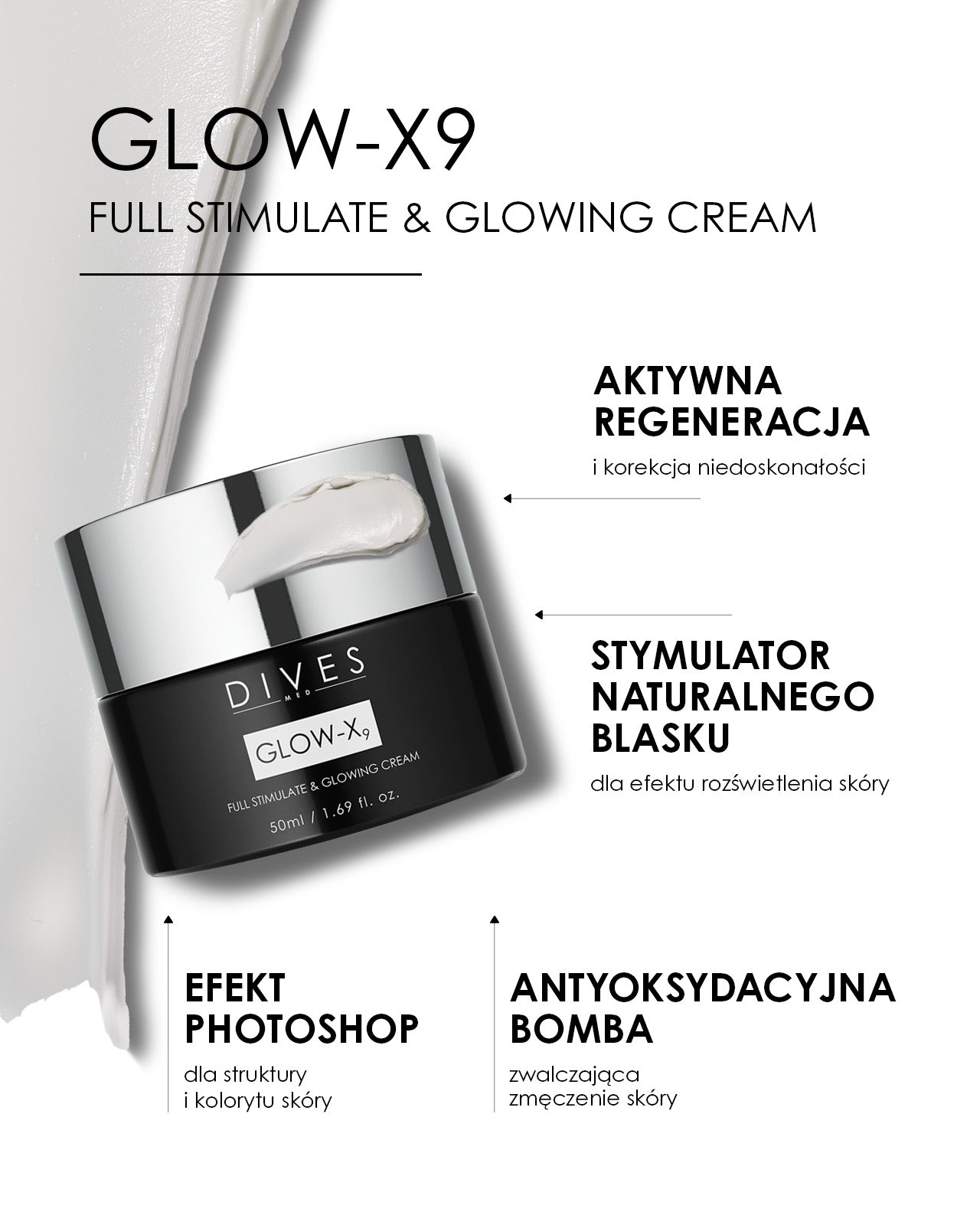 GLOW X9 - FULL STIMULATE & GLOWING CREAM