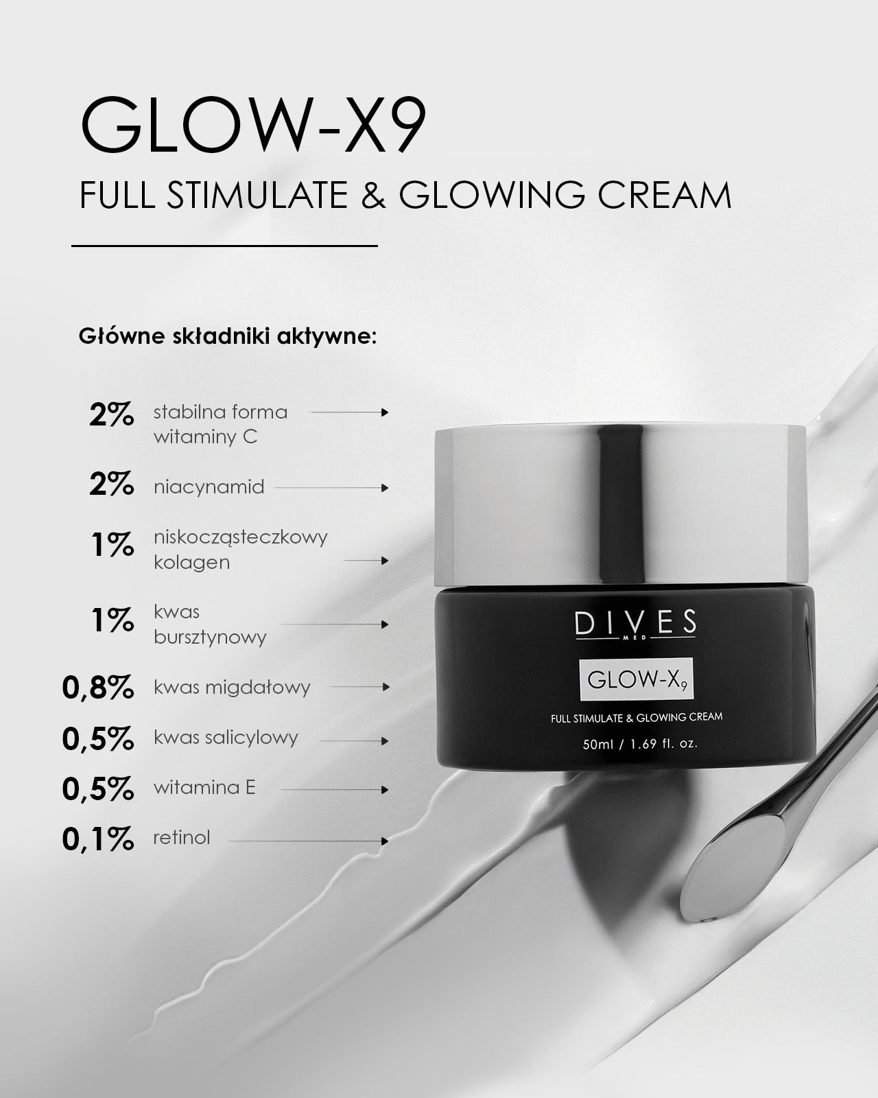 GLOW X9 - FULL STIMULATE & GLOWING CREAM