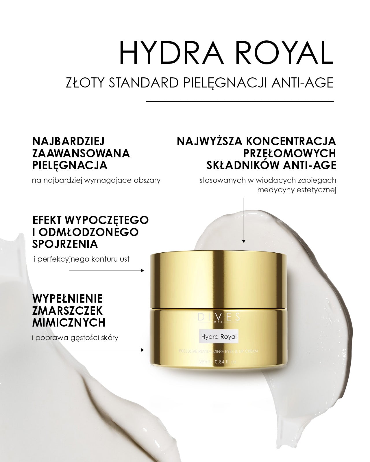 HYDRA ROYAL - EXCLUSIVE REVITALIZING EYES & LIP CREAM