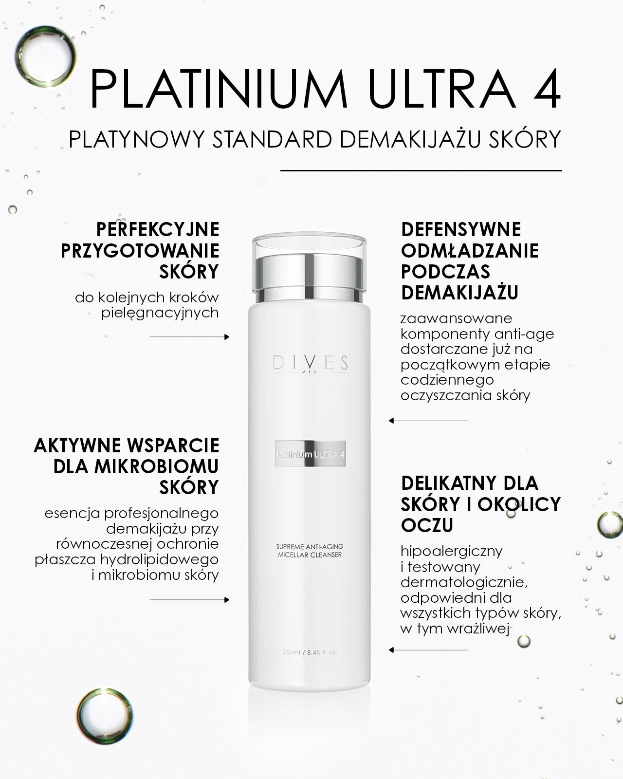 PLATINIUM ULTRA 4 - SUPREME ANTI-AGING MICELLAR CLEANSER