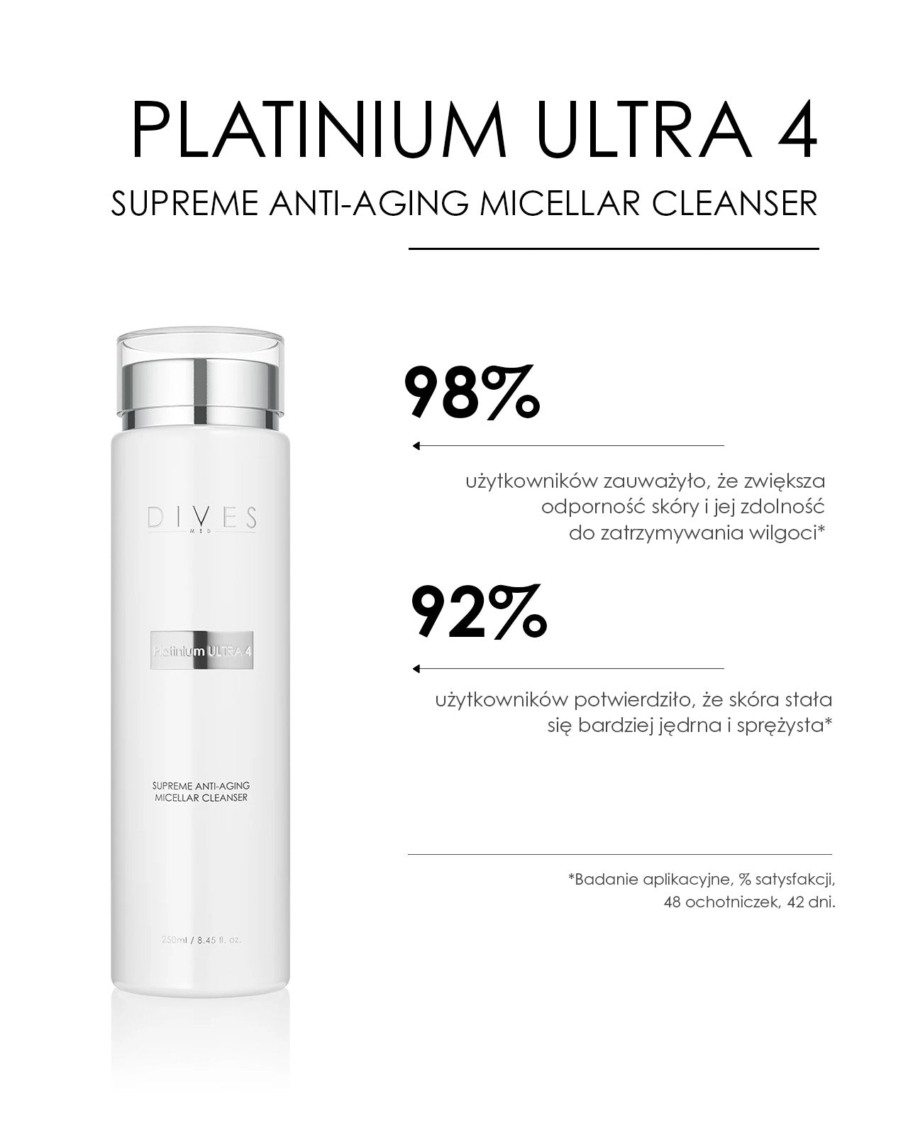 PLATINIUM ULTRA 4 - SUPREME ANTI-AGING MICELLAR CLEANSER