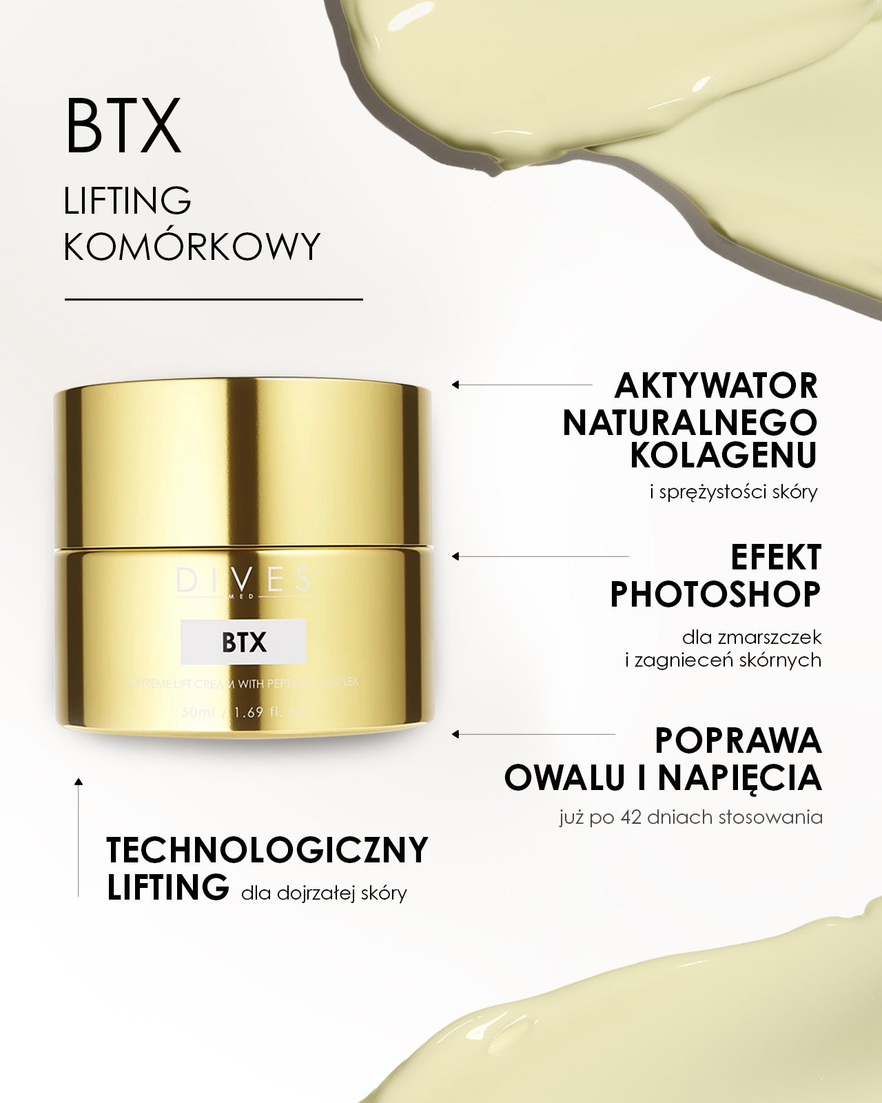 BTX - EXTREME LIFT CREAM WITH PEPTIDE COMPLEX