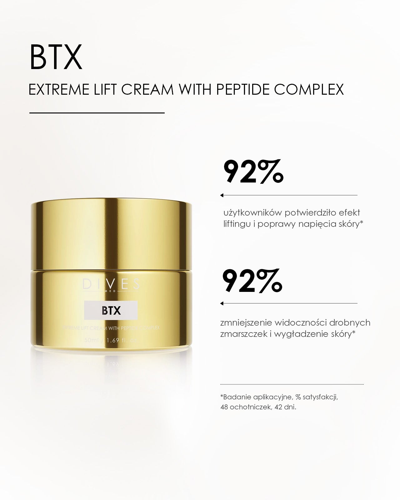 BTX - EXTREME LIFT CREAM WITH PEPTIDE COMPLEX