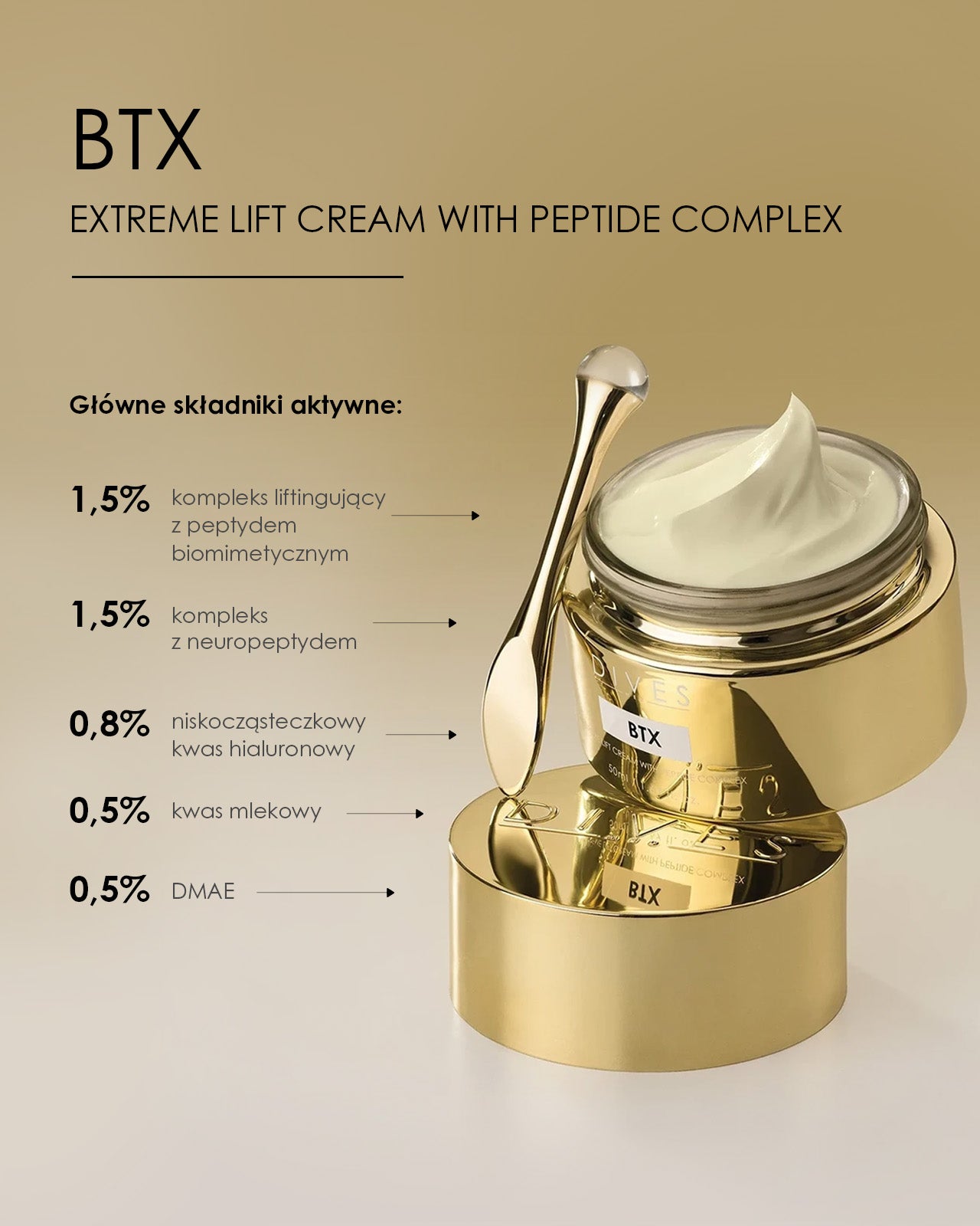 BTX - EXTREME LIFT CREAM WITH PEPTIDE COMPLEX