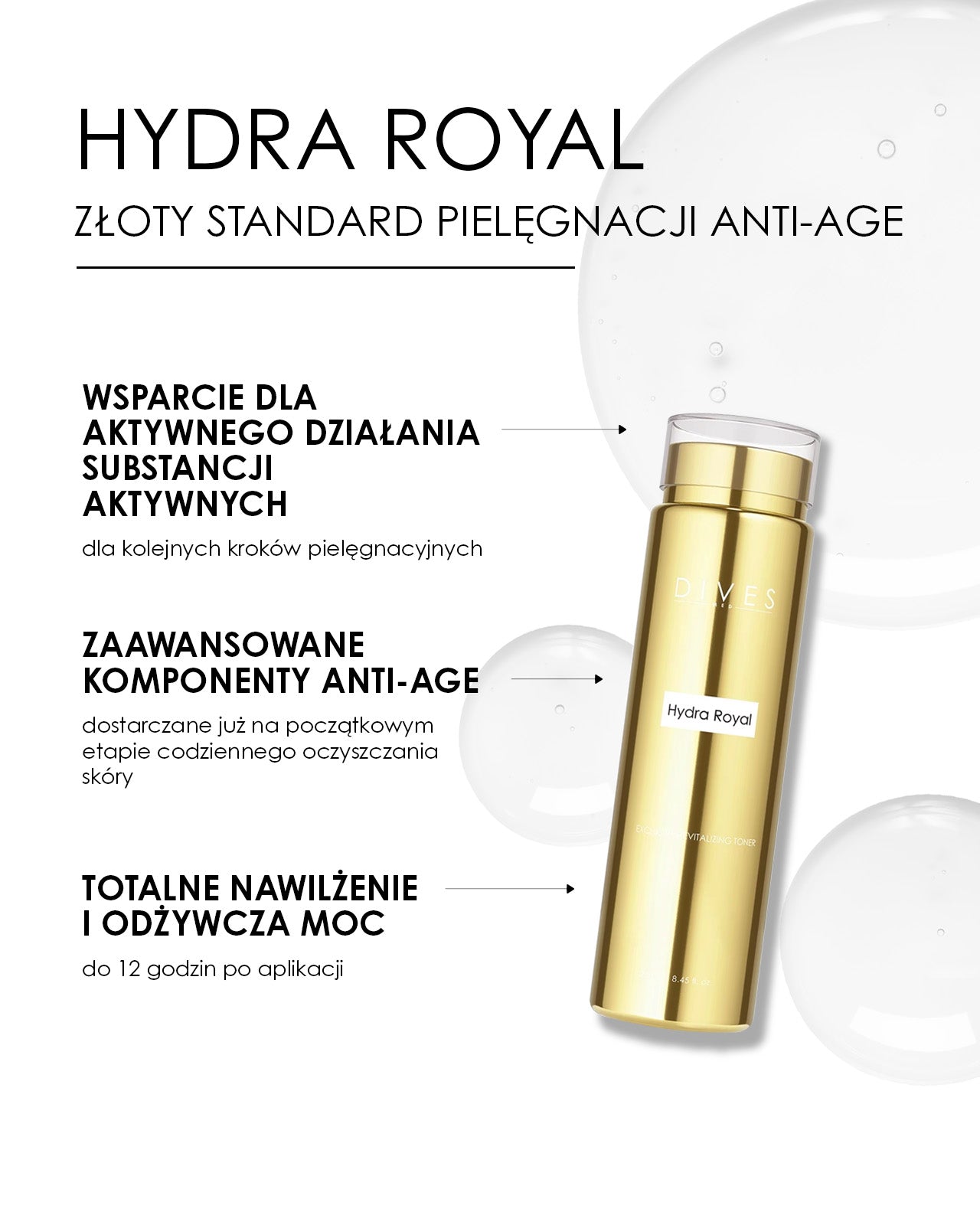 HYDRA ROYAL - EXCLUSIVE REVITALIZING MICELLAR TONER