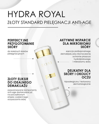 HYDRA ROYAL - EXCLUSIVE REVITALIZING MICELLAR CLEANSER