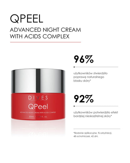 QPEEL - ADVANCED NIGHT CREAM WITH ACIDS COMPLEX